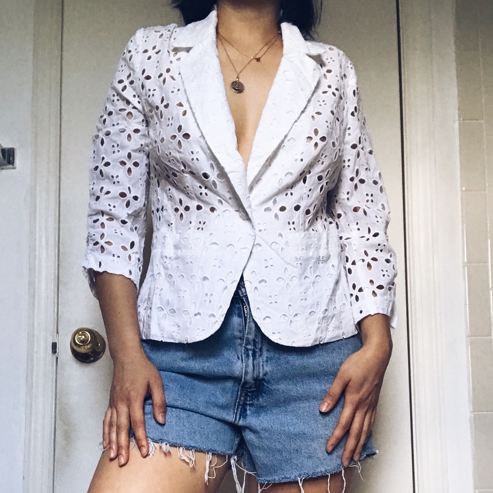 Eyelet blazer - Picture 5 of 5